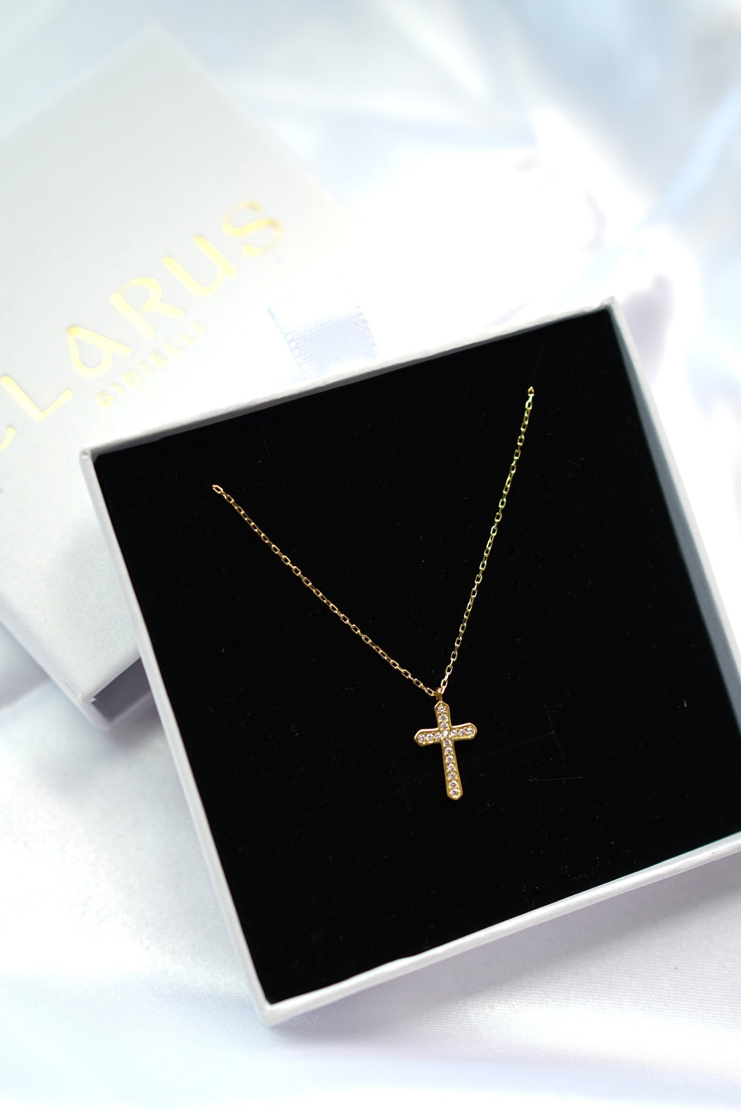 COLLAR CELESTE Plata de Ley 925 · Oro 18k
