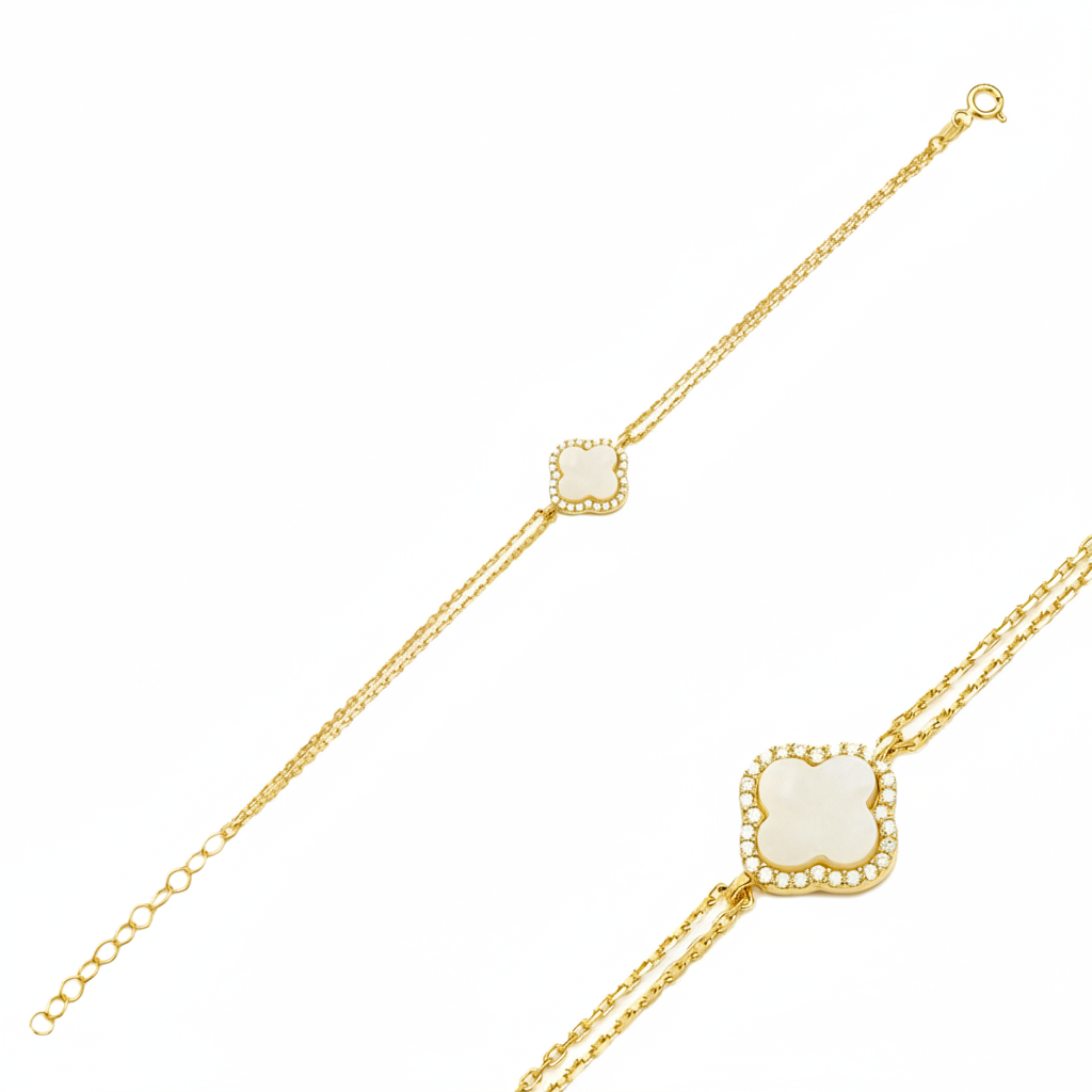 PULSERA LUMINA Plata de Ley 925 · Oro 18k