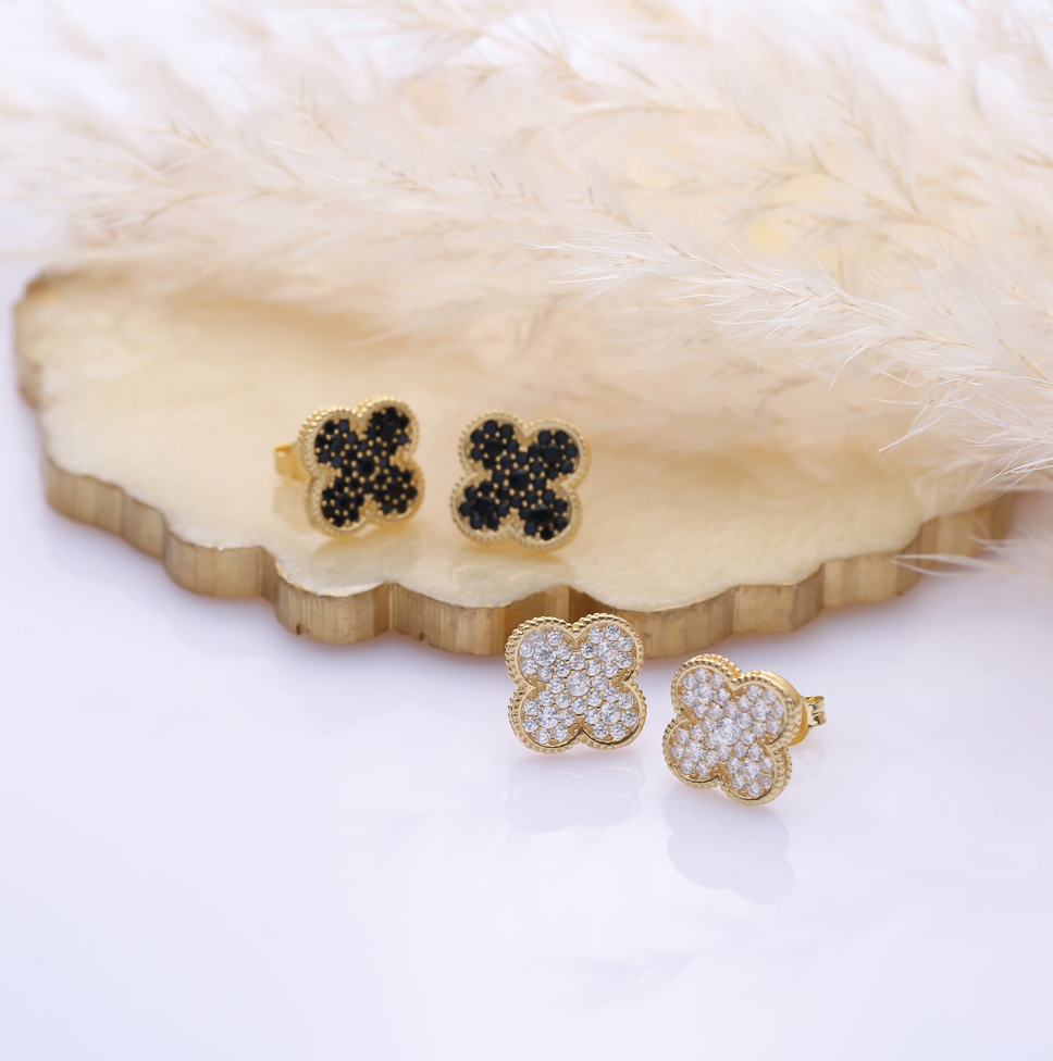 PENDIENTES LUMINA Plata de Ley 925 · Oro 18k